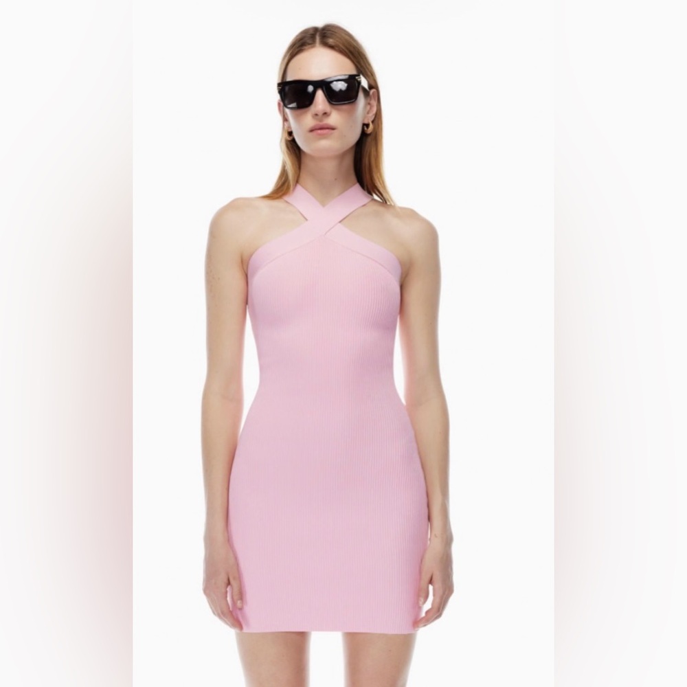 ARITZIA PURPLE LILAC MINI DRESS SIZE S